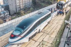 西南地区首条云轨旅游示范线预计春节正式通车