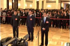 舒印彪在全国两会委员通道接受采访